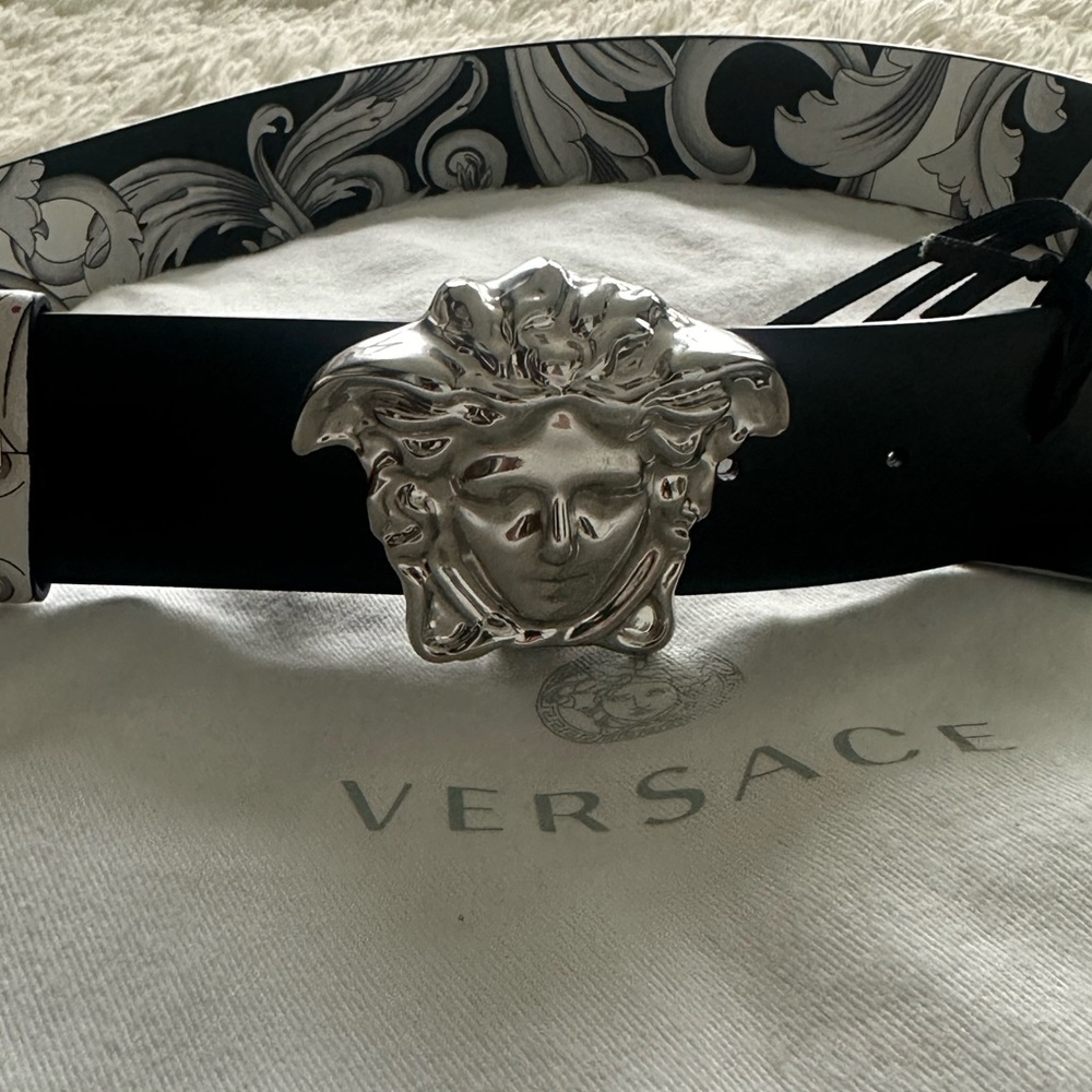 Versace Medusa Reversible Belt